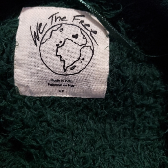 Free People Theo V Neck / Deepest Spruce - Picture 4 of 7